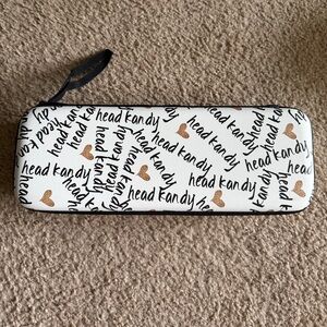 Head Kandy White and Black Case for hair tools